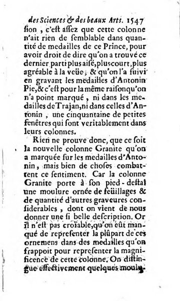 Mémoires pour l'histoire des sciences & des beaux-arts recüeillies par l'ordre de Son Altesse Serenissime Monseigneur Prince souverain de Dombes