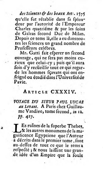 Mémoires pour l'histoire des sciences & des beaux-arts recüeillies par l'ordre de Son Altesse Serenissime Monseigneur Prince souverain de Dombes