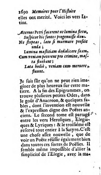 Mémoires pour l'histoire des sciences & des beaux-arts recüeillies par l'ordre de Son Altesse Serenissime Monseigneur Prince souverain de Dombes