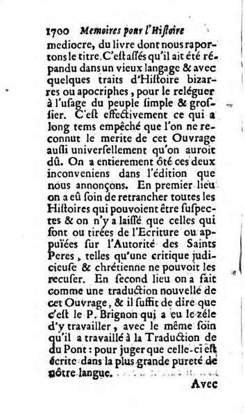 Mémoires pour l'histoire des sciences & des beaux-arts recüeillies par l'ordre de Son Altesse Serenissime Monseigneur Prince souverain de Dombes