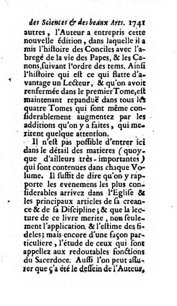 Mémoires pour l'histoire des sciences & des beaux-arts recüeillies par l'ordre de Son Altesse Serenissime Monseigneur Prince souverain de Dombes