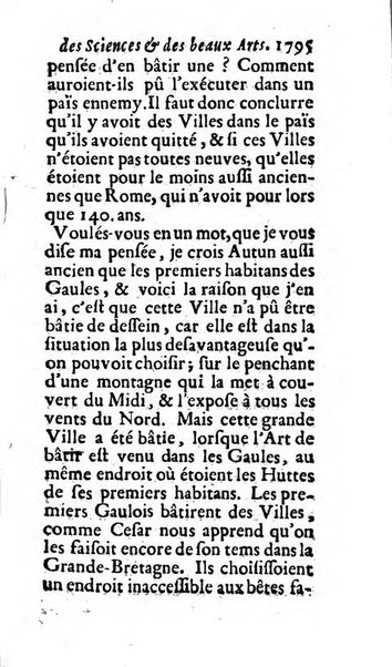 Mémoires pour l'histoire des sciences & des beaux-arts recüeillies par l'ordre de Son Altesse Serenissime Monseigneur Prince souverain de Dombes