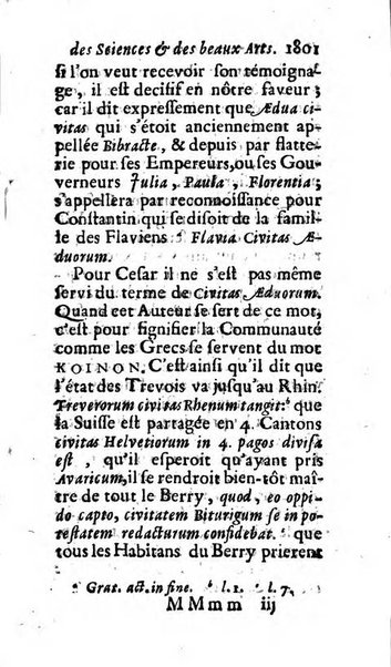 Mémoires pour l'histoire des sciences & des beaux-arts recüeillies par l'ordre de Son Altesse Serenissime Monseigneur Prince souverain de Dombes