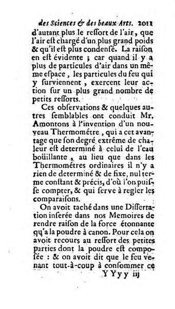 Mémoires pour l'histoire des sciences & des beaux-arts recüeillies par l'ordre de Son Altesse Serenissime Monseigneur Prince souverain de Dombes