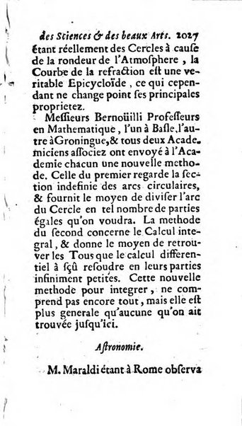 Mémoires pour l'histoire des sciences & des beaux-arts recüeillies par l'ordre de Son Altesse Serenissime Monseigneur Prince souverain de Dombes