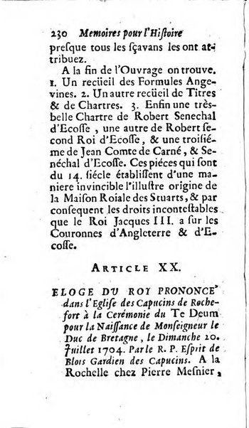 Mémoires pour l'histoire des sciences & des beaux-arts recüeillies par l'ordre de Son Altesse Serenissime Monseigneur Prince souverain de Dombes