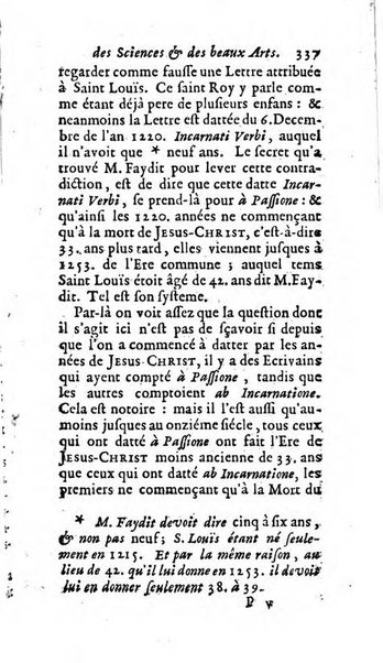 Mémoires pour l'histoire des sciences & des beaux-arts recüeillies par l'ordre de Son Altesse Serenissime Monseigneur Prince souverain de Dombes