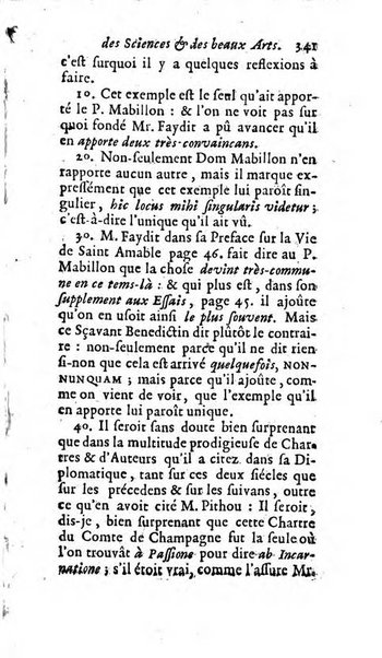 Mémoires pour l'histoire des sciences & des beaux-arts recüeillies par l'ordre de Son Altesse Serenissime Monseigneur Prince souverain de Dombes