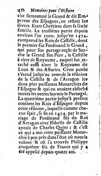 Mémoires pour l'histoire des sciences & des beaux-arts recüeillies par l'ordre de Son Altesse Serenissime Monseigneur Prince souverain de Dombes