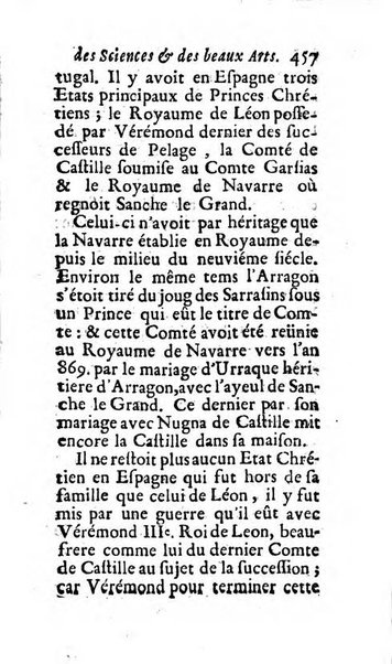 Mémoires pour l'histoire des sciences & des beaux-arts recüeillies par l'ordre de Son Altesse Serenissime Monseigneur Prince souverain de Dombes