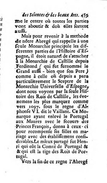 Mémoires pour l'histoire des sciences & des beaux-arts recüeillies par l'ordre de Son Altesse Serenissime Monseigneur Prince souverain de Dombes