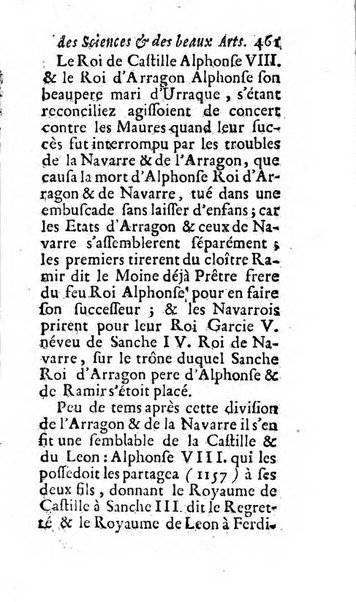 Mémoires pour l'histoire des sciences & des beaux-arts recüeillies par l'ordre de Son Altesse Serenissime Monseigneur Prince souverain de Dombes