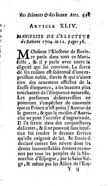 Mémoires pour l'histoire des sciences & des beaux-arts recüeillies par l'ordre de Son Altesse Serenissime Monseigneur Prince souverain de Dombes