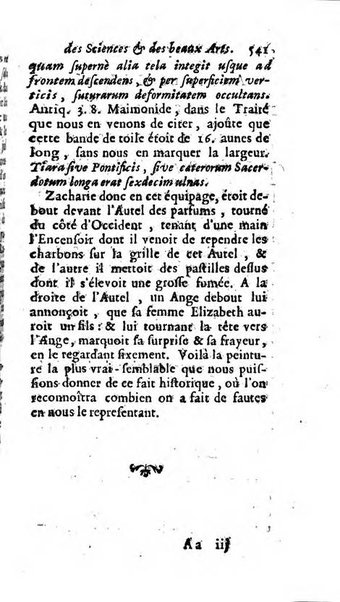 Mémoires pour l'histoire des sciences & des beaux-arts recüeillies par l'ordre de Son Altesse Serenissime Monseigneur Prince souverain de Dombes