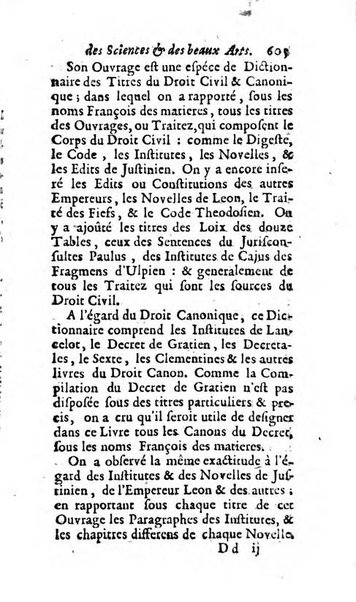 Mémoires pour l'histoire des sciences & des beaux-arts recüeillies par l'ordre de Son Altesse Serenissime Monseigneur Prince souverain de Dombes