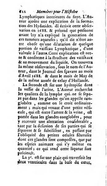 Mémoires pour l'histoire des sciences & des beaux-arts recüeillies par l'ordre de Son Altesse Serenissime Monseigneur Prince souverain de Dombes