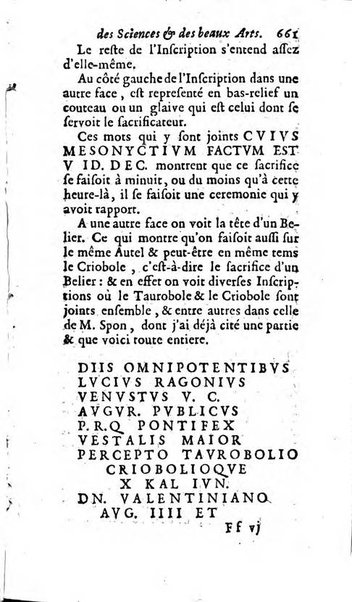 Mémoires pour l'histoire des sciences & des beaux-arts recüeillies par l'ordre de Son Altesse Serenissime Monseigneur Prince souverain de Dombes