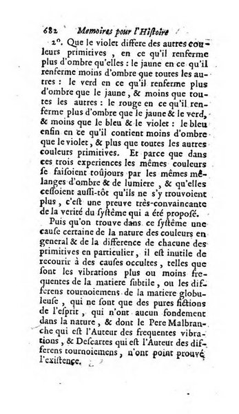 Mémoires pour l'histoire des sciences & des beaux-arts recüeillies par l'ordre de Son Altesse Serenissime Monseigneur Prince souverain de Dombes