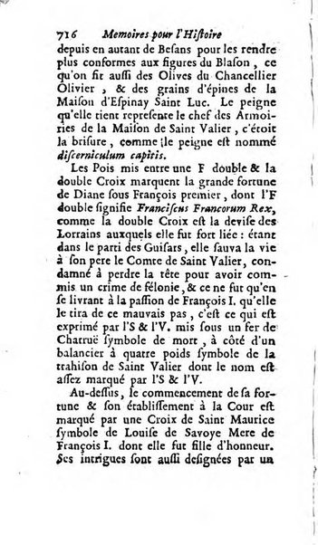 Mémoires pour l'histoire des sciences & des beaux-arts recüeillies par l'ordre de Son Altesse Serenissime Monseigneur Prince souverain de Dombes