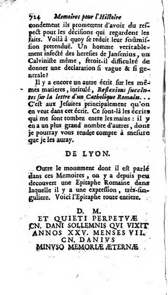 Mémoires pour l'histoire des sciences & des beaux-arts recüeillies par l'ordre de Son Altesse Serenissime Monseigneur Prince souverain de Dombes