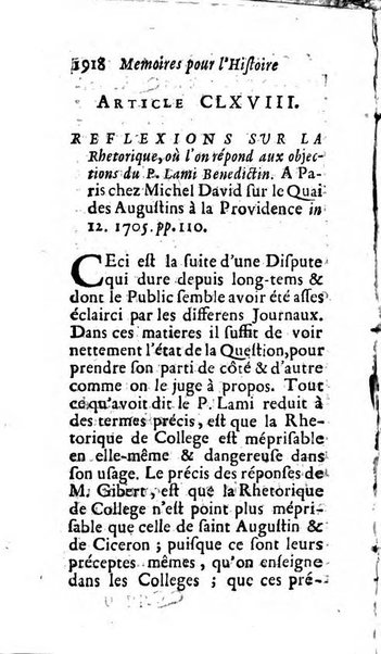 Mémoires pour l'histoire des sciences & des beaux-arts recüeillies par l'ordre de Son Altesse Serenissime Monseigneur Prince souverain de Dombes