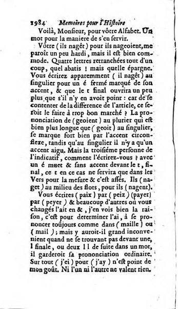 Mémoires pour l'histoire des sciences & des beaux-arts recüeillies par l'ordre de Son Altesse Serenissime Monseigneur Prince souverain de Dombes