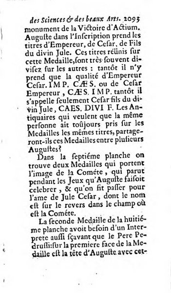 Mémoires pour l'histoire des sciences & des beaux-arts recüeillies par l'ordre de Son Altesse Serenissime Monseigneur Prince souverain de Dombes