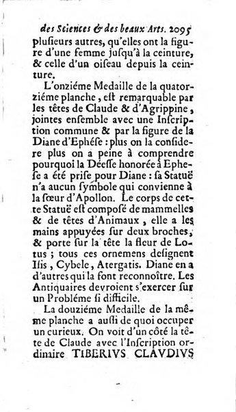 Mémoires pour l'histoire des sciences & des beaux-arts recüeillies par l'ordre de Son Altesse Serenissime Monseigneur Prince souverain de Dombes