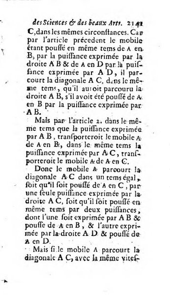 Mémoires pour l'histoire des sciences & des beaux-arts recüeillies par l'ordre de Son Altesse Serenissime Monseigneur Prince souverain de Dombes