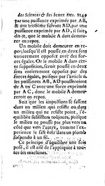 Mémoires pour l'histoire des sciences & des beaux-arts recüeillies par l'ordre de Son Altesse Serenissime Monseigneur Prince souverain de Dombes