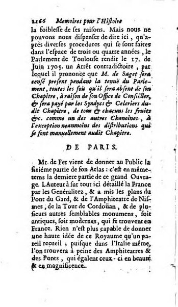 Mémoires pour l'histoire des sciences & des beaux-arts recüeillies par l'ordre de Son Altesse Serenissime Monseigneur Prince souverain de Dombes