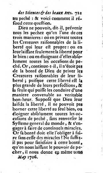 Mémoires pour l'histoire des sciences & des beaux-arts recüeillies par l'ordre de Son Altesse Serenissime Monseigneur Prince souverain de Dombes