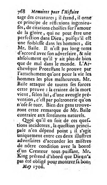 Mémoires pour l'histoire des sciences & des beaux-arts recüeillies par l'ordre de Son Altesse Serenissime Monseigneur Prince souverain de Dombes