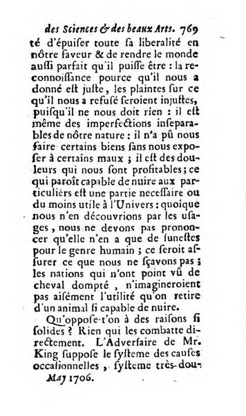 Mémoires pour l'histoire des sciences & des beaux-arts recüeillies par l'ordre de Son Altesse Serenissime Monseigneur Prince souverain de Dombes