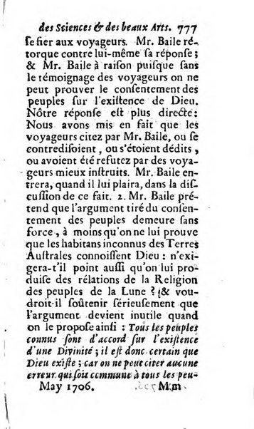 Mémoires pour l'histoire des sciences & des beaux-arts recüeillies par l'ordre de Son Altesse Serenissime Monseigneur Prince souverain de Dombes