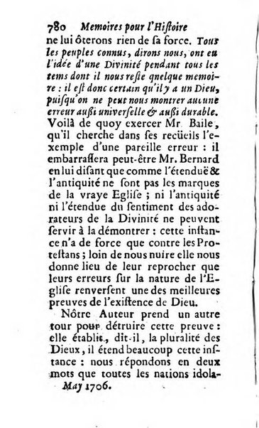 Mémoires pour l'histoire des sciences & des beaux-arts recüeillies par l'ordre de Son Altesse Serenissime Monseigneur Prince souverain de Dombes