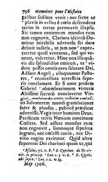 Mémoires pour l'histoire des sciences & des beaux-arts recüeillies par l'ordre de Son Altesse Serenissime Monseigneur Prince souverain de Dombes