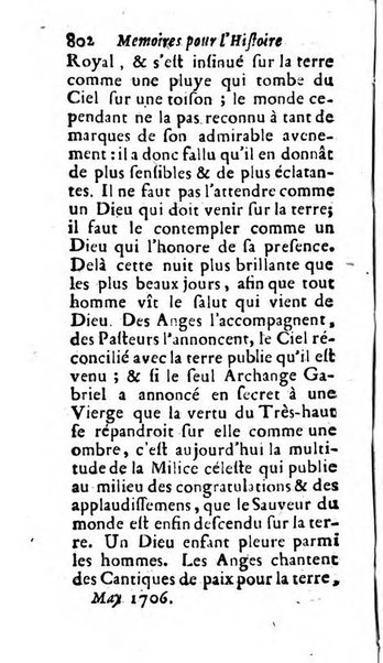 Mémoires pour l'histoire des sciences & des beaux-arts recüeillies par l'ordre de Son Altesse Serenissime Monseigneur Prince souverain de Dombes