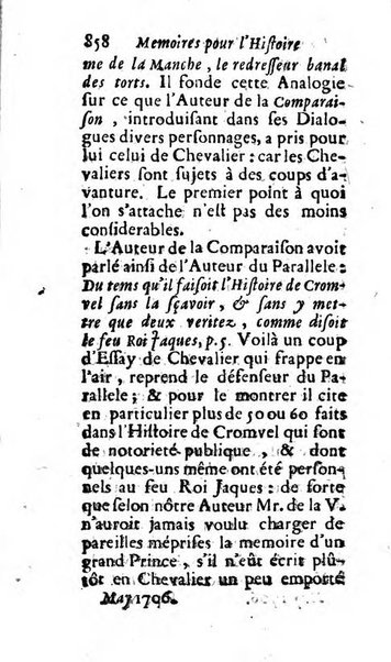 Mémoires pour l'histoire des sciences & des beaux-arts recüeillies par l'ordre de Son Altesse Serenissime Monseigneur Prince souverain de Dombes