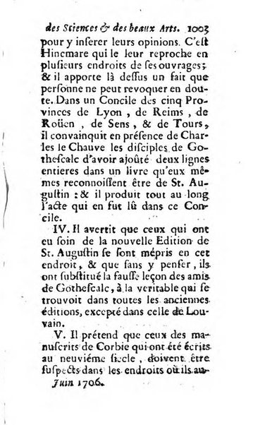 Mémoires pour l'histoire des sciences & des beaux-arts recüeillies par l'ordre de Son Altesse Serenissime Monseigneur Prince souverain de Dombes