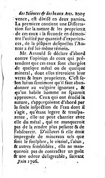 Mémoires pour l'histoire des sciences & des beaux-arts recüeillies par l'ordre de Son Altesse Serenissime Monseigneur Prince souverain de Dombes