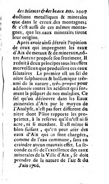 Mémoires pour l'histoire des sciences & des beaux-arts recüeillies par l'ordre de Son Altesse Serenissime Monseigneur Prince souverain de Dombes