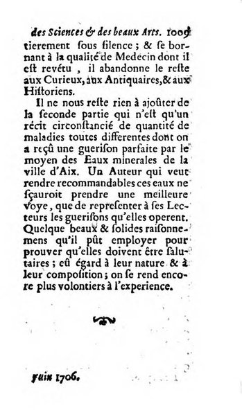 Mémoires pour l'histoire des sciences & des beaux-arts recüeillies par l'ordre de Son Altesse Serenissime Monseigneur Prince souverain de Dombes