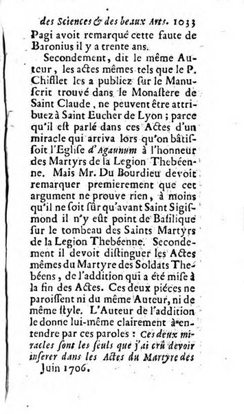 Mémoires pour l'histoire des sciences & des beaux-arts recüeillies par l'ordre de Son Altesse Serenissime Monseigneur Prince souverain de Dombes