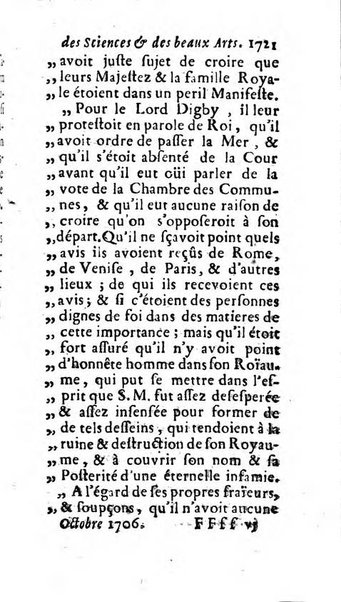 Mémoires pour l'histoire des sciences & des beaux-arts recüeillies par l'ordre de Son Altesse Serenissime Monseigneur Prince souverain de Dombes