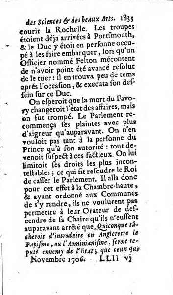 Mémoires pour l'histoire des sciences & des beaux-arts recüeillies par l'ordre de Son Altesse Serenissime Monseigneur Prince souverain de Dombes