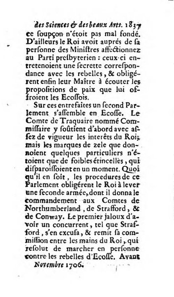 Mémoires pour l'histoire des sciences & des beaux-arts recüeillies par l'ordre de Son Altesse Serenissime Monseigneur Prince souverain de Dombes