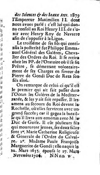 Mémoires pour l'histoire des sciences & des beaux-arts recüeillies par l'ordre de Son Altesse Serenissime Monseigneur Prince souverain de Dombes