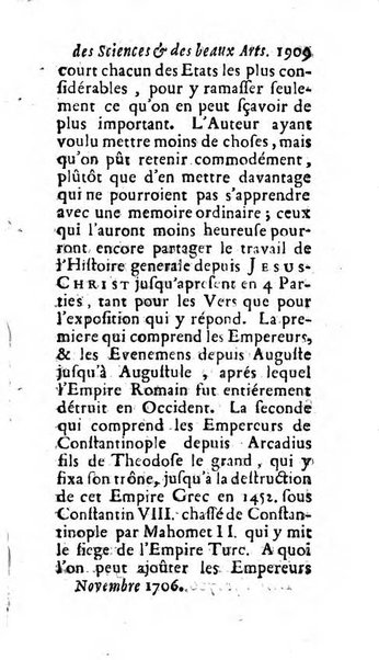 Mémoires pour l'histoire des sciences & des beaux-arts recüeillies par l'ordre de Son Altesse Serenissime Monseigneur Prince souverain de Dombes