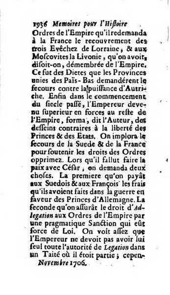 Mémoires pour l'histoire des sciences & des beaux-arts recüeillies par l'ordre de Son Altesse Serenissime Monseigneur Prince souverain de Dombes